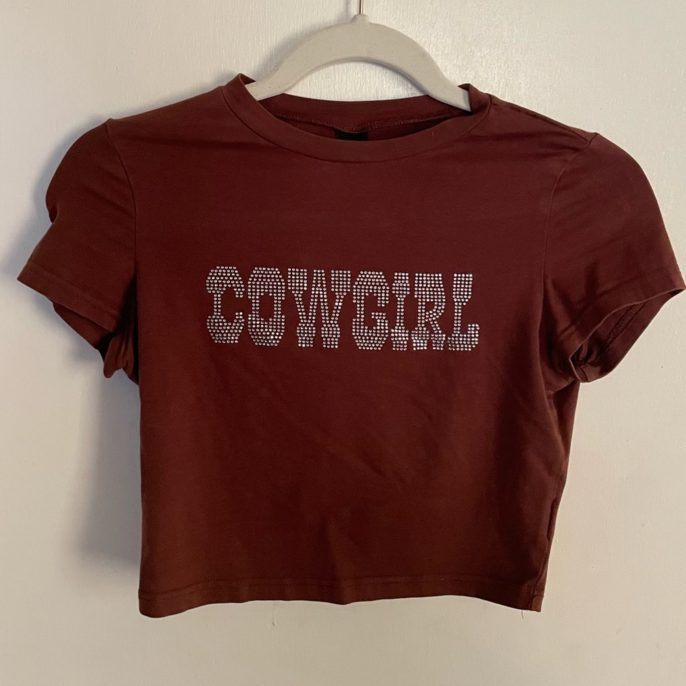 “Cowgirl” baby tee